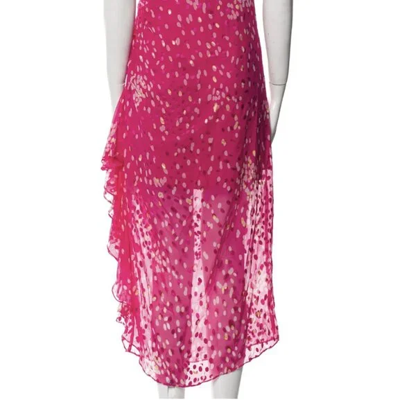 Ramy Brook Women's Pink and Red dress - Picture 2 of 4